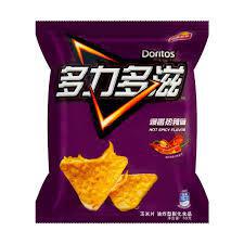 DORITOS IMPORTED HOT SPICY FLAVOR CORN CHIPS 40oz (CANADA)