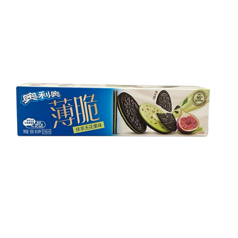 OREO MATCHA & FIG COOKIES THINS 95g (CHINA)