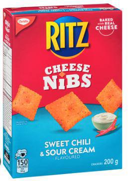 RITZ SWEET CHILI & SOUR CREAM NIBS CRACKERS (CANADA)