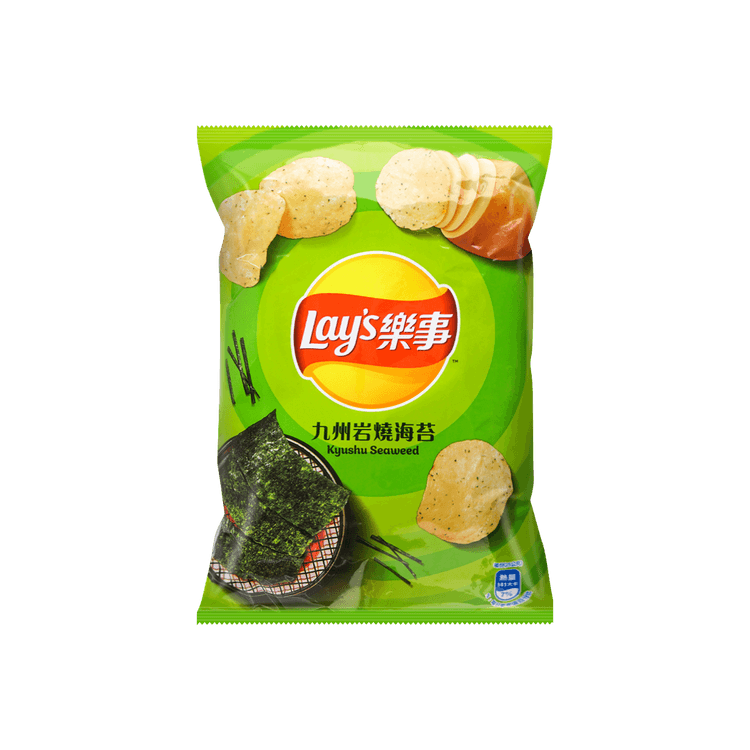 LAY'S KYUSHU SEAWEED 75G (JAPAN)