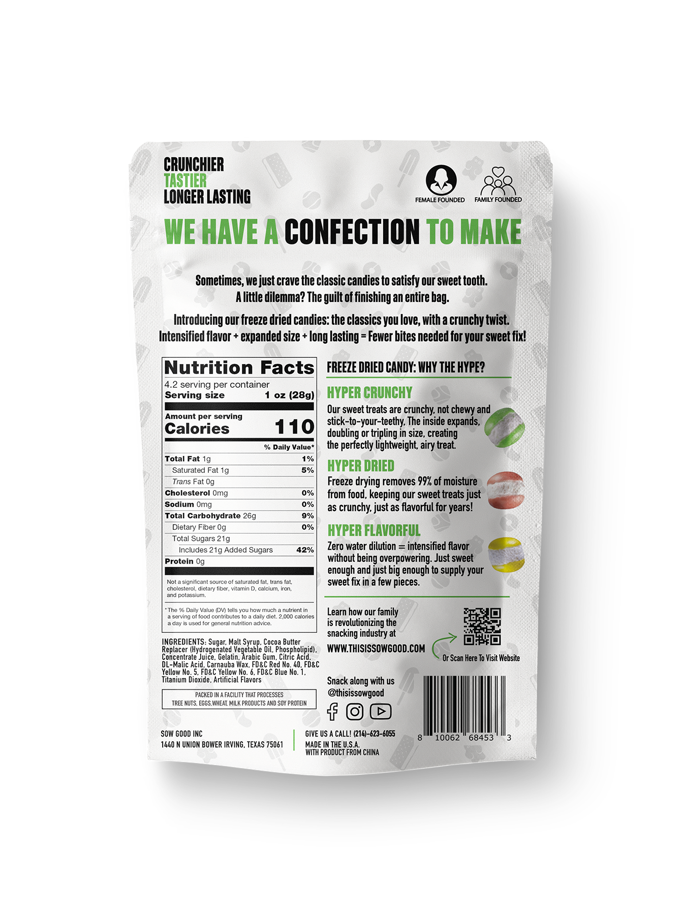 Freeze Dried Sweet Bites