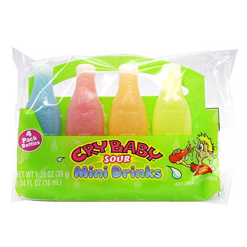 Cry Baby Sour Mini Drinks 1.39oz -