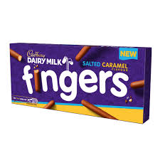 CADBURY SALTED CARAMEL FINGERS (UK)