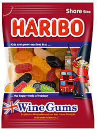 HARIBO WINE GUMS (UK)