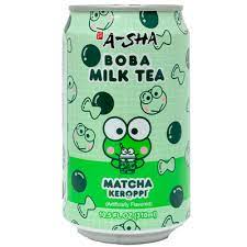 ASHA KEROPPI MATCHA BOBA MILK TEA (TAIWAN)