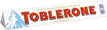 TOBLERONE WHITE CHOCOLATE (SWITZERLAND)