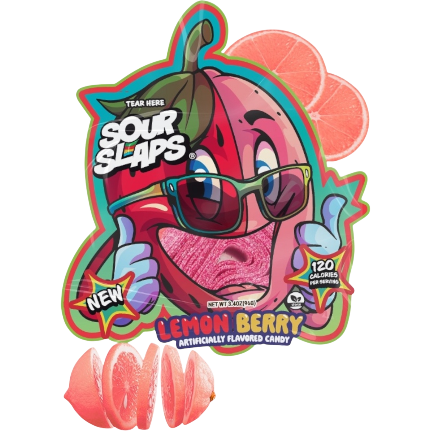 Sour Slaps Lemon Berry