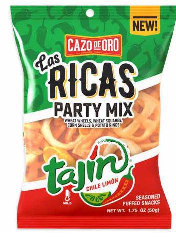 CAZO DE ORO LAS RICAS PARTY MIX PEG BAG - TAJIN (MEXICO)