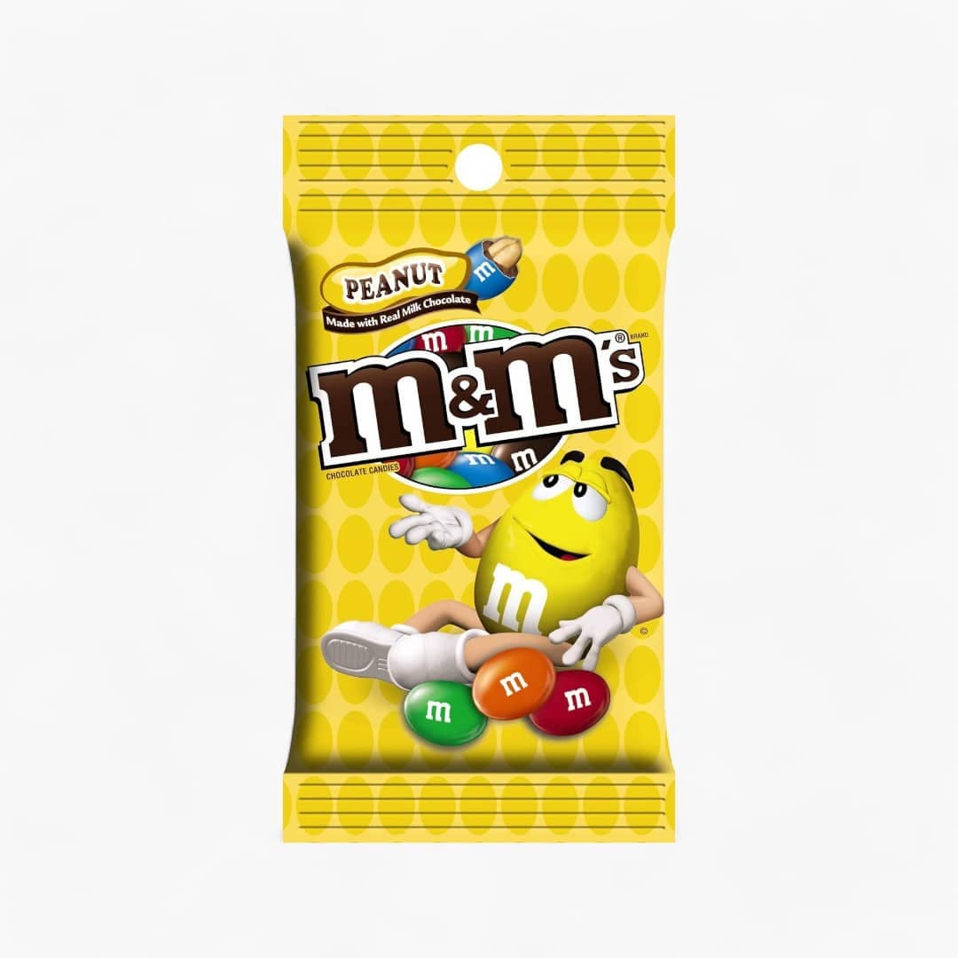 M&M Peanut Peg Bag