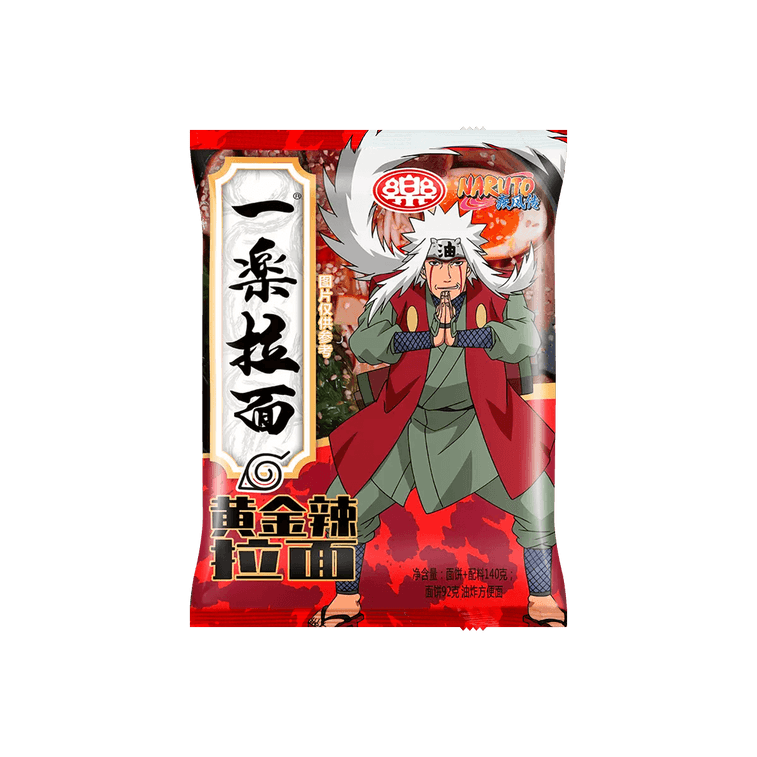 NARUTO JIRAIYA ICHIRAKU SPICY RAMEN INSTANT NOODLES (CHINA)
