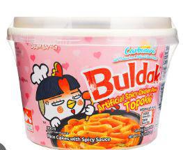 BULDAK CARBONARA SPCIY CHICKEN TOPOKKI BOWL (KOREA)