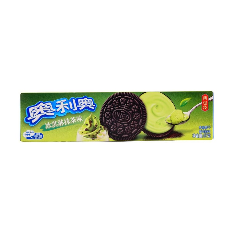 OREO MATCHA ICE CREAM FLAVORED COOKIES (CHINA)