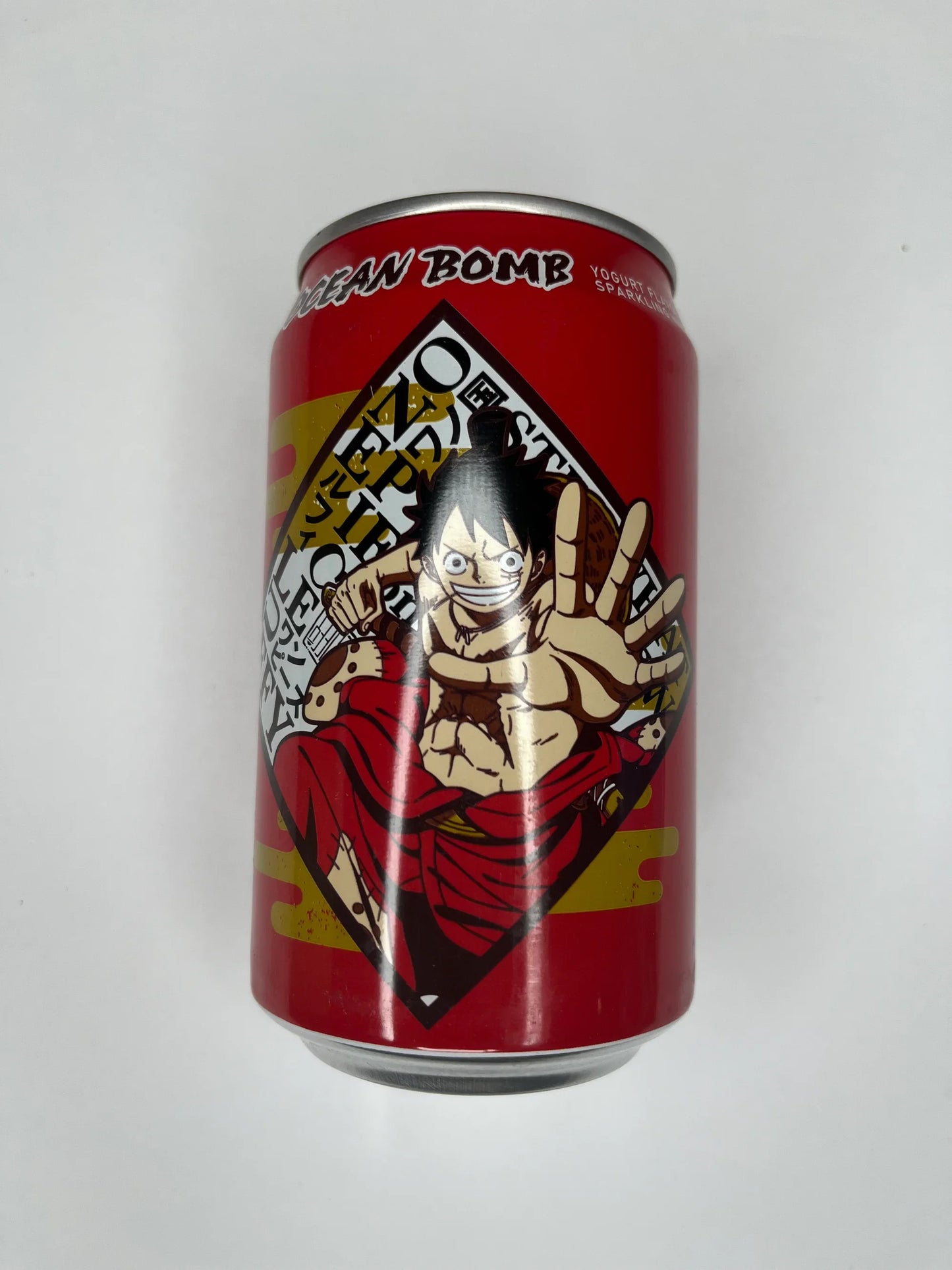 OCEAN BOMB ONE PIECE LUFFY YOGHURT FLAVOURED SPARKLING WATER (TAIWAN)