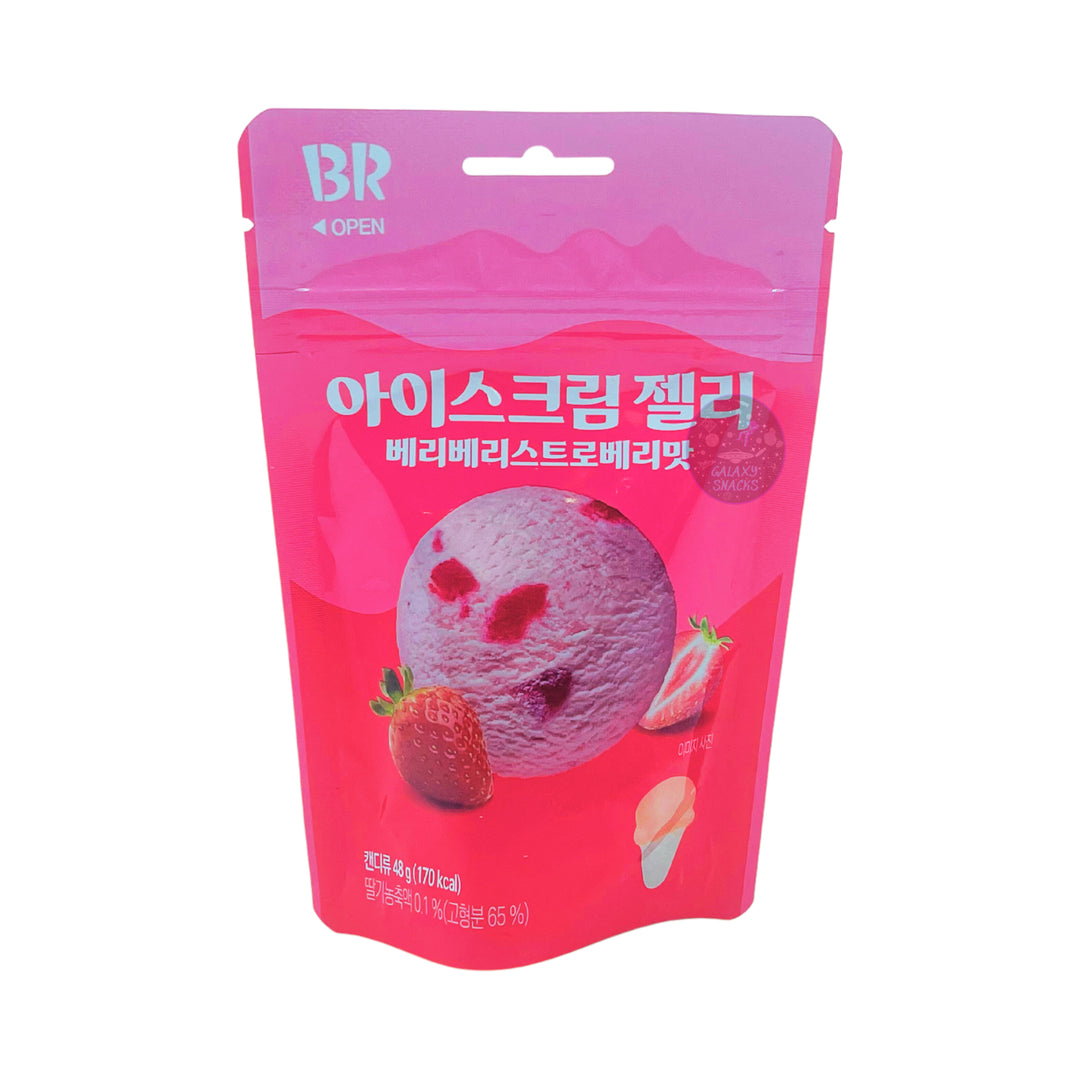 BASKIN ROBBIN VERY BERRY ICE CREAM JELLY (KOREA)