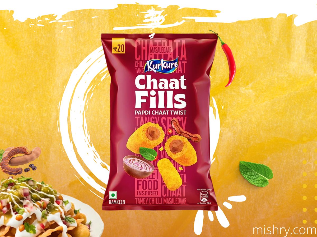 THE NEW KURKURE CHAAT FILLS PAPDI CHAAT TWIST (INDIA)