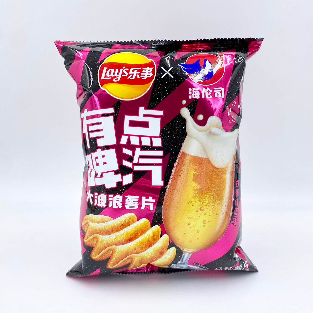 LAY'S LIMITED EDITION CRAFT WHITE PEACH BEER(CHINA)