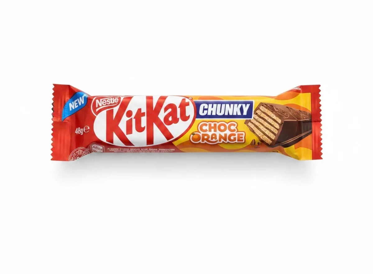 KITKAT CHUNKY CHOC ORANGE PRODUCT OF AUSTRALIA 🇦🇺