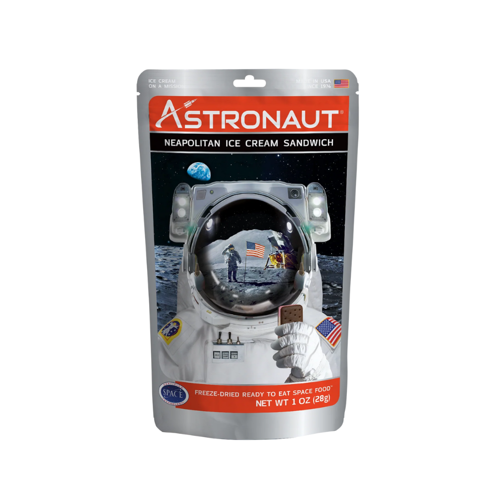 ASTRONAUT NEAPOLITAN ICE CREAM SANDWICH (USA)