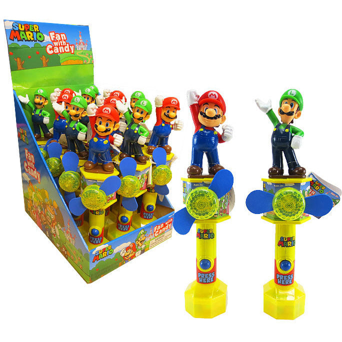 SUPER MARIO CANDY FAN W/ LIGHTS (CHINA)