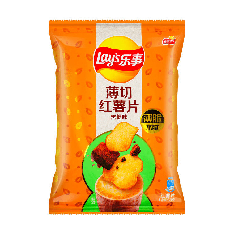 LAY'S THINLY SLICED SWEET POTATO CHIPS (CHINA)