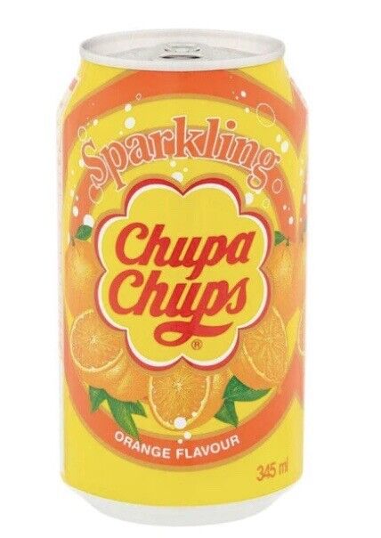 CHUPA CHUPS ORANGE SPARKLING DRINK (KOREA)