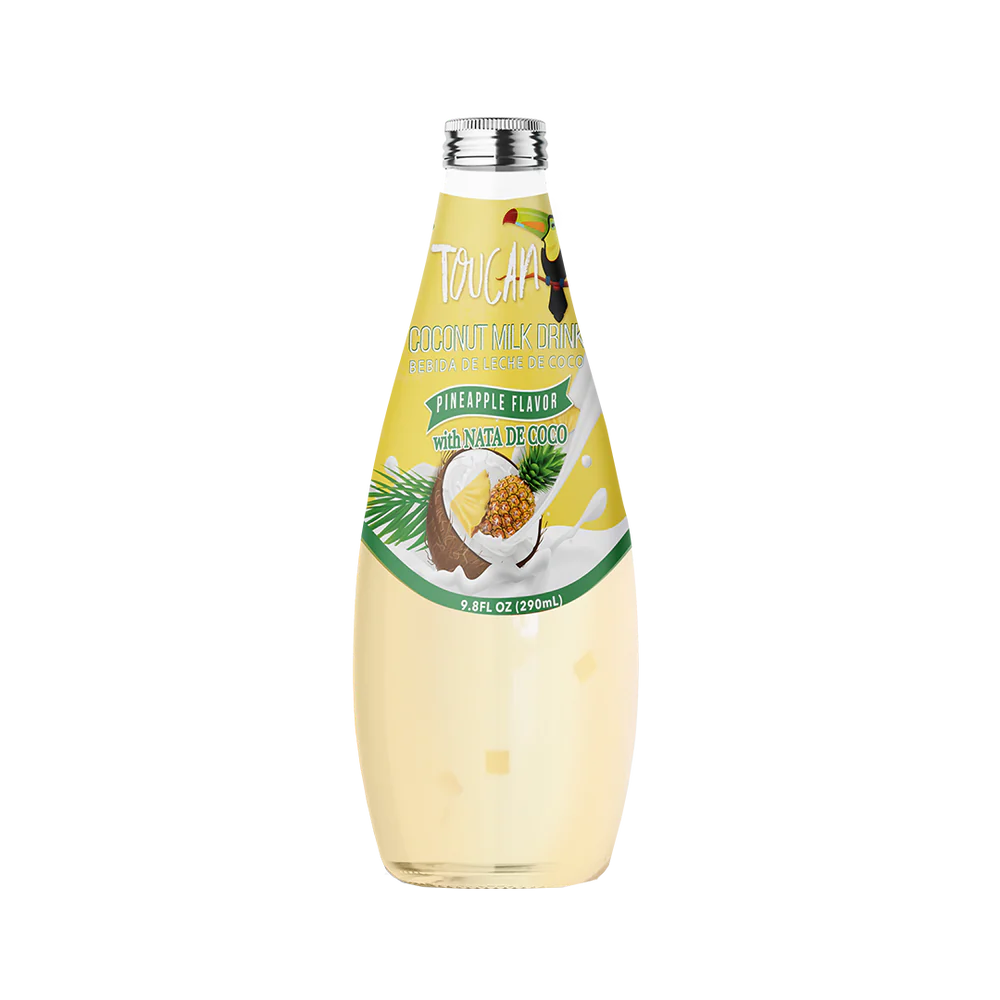 TOUCAN COCONUT MILK WITH NATA DE COCO PINEAPPLE (THAILAND)