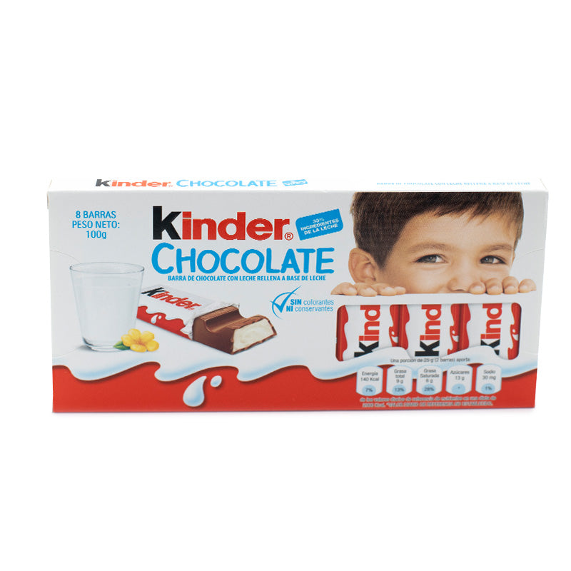 KINDER - CHOCOLATE 8 BAR (ITALY)