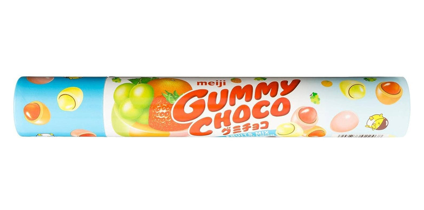 Meiji Gummy Choco Fruit Mix 6pck (Japan)