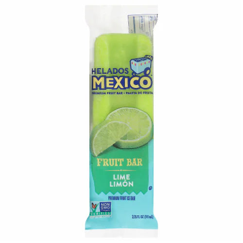 HELADOS MEXICO ICE CREAM BAR LIME 4 FL.OZ. (MEXICO)