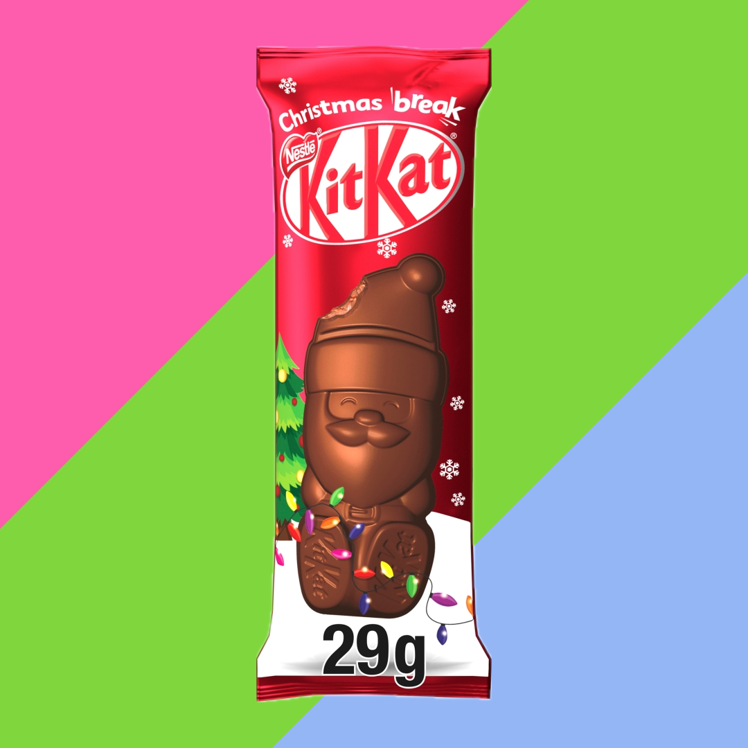 Kit Kat Santa Milk Chocolate Christmas Figure