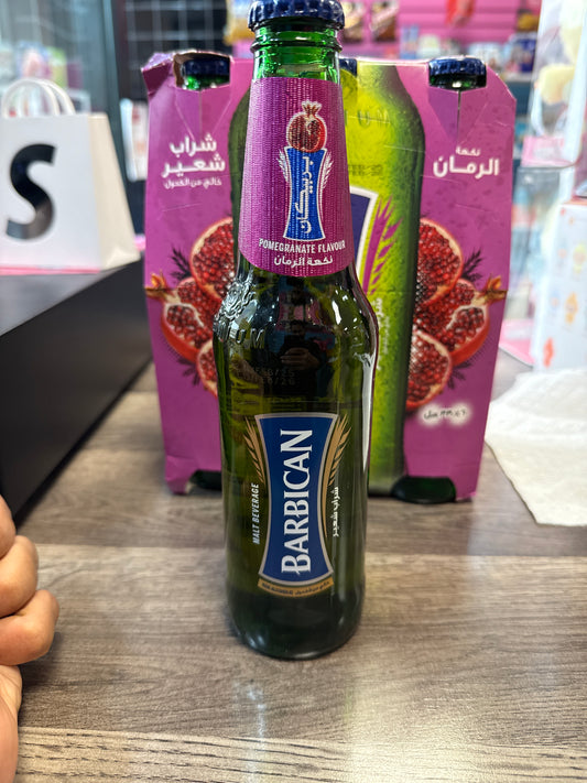 Barbican Promegranate Flavor Malt Beverage