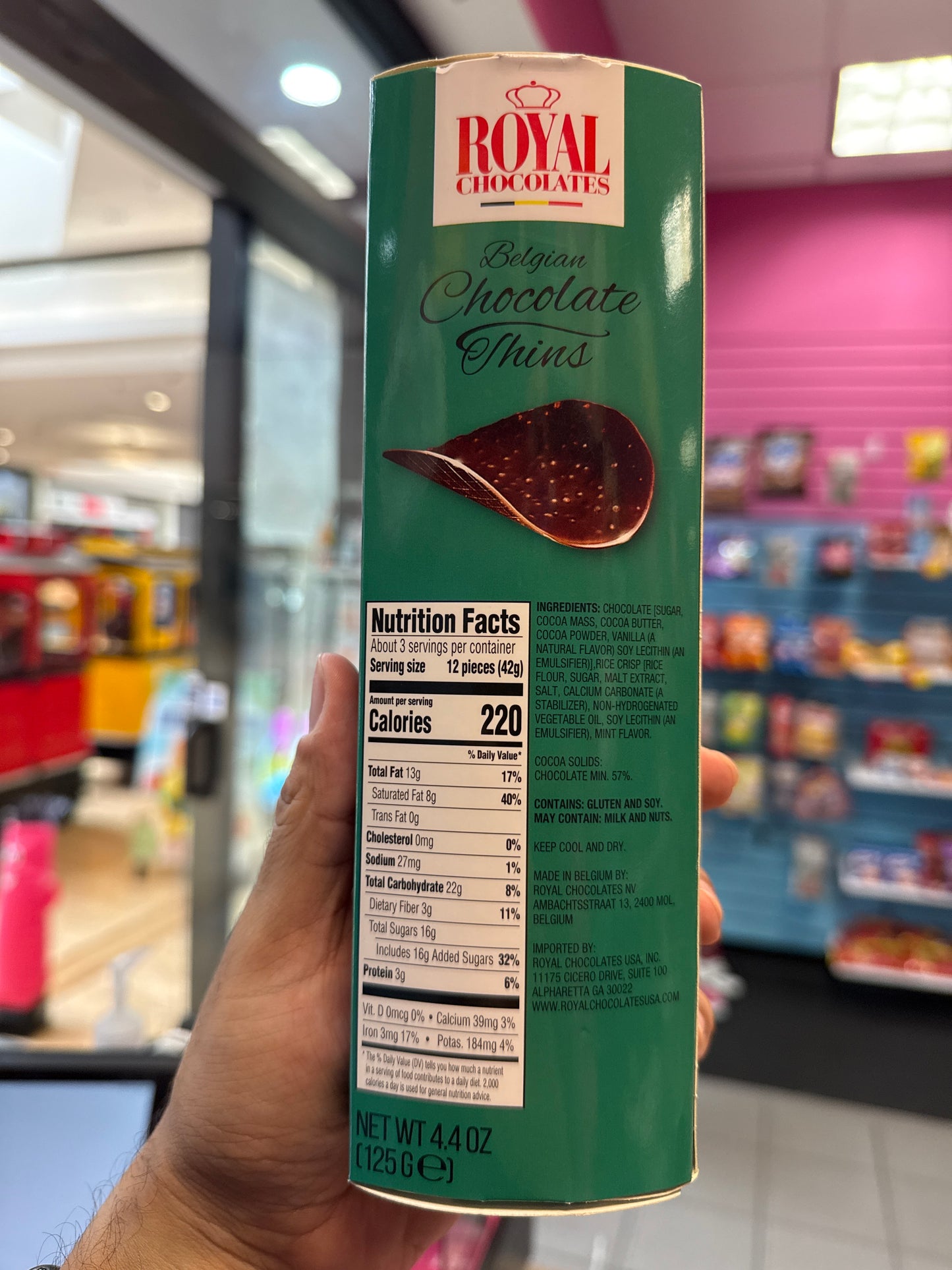 Royal Chocolate Thins Dark Mint