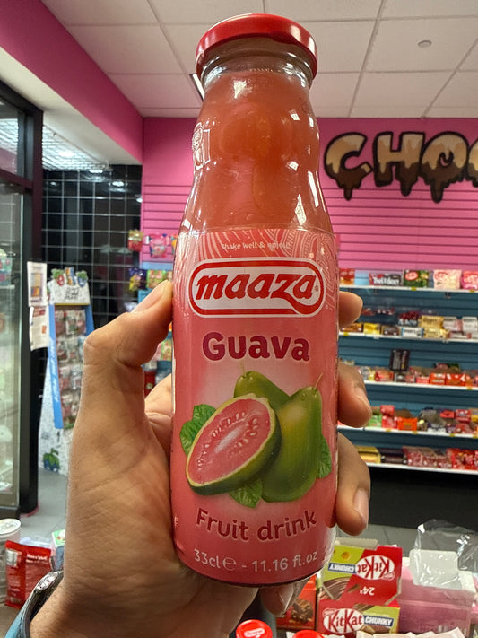 MAAZA GUAVA FRUIT DRINK (BELGIUM)