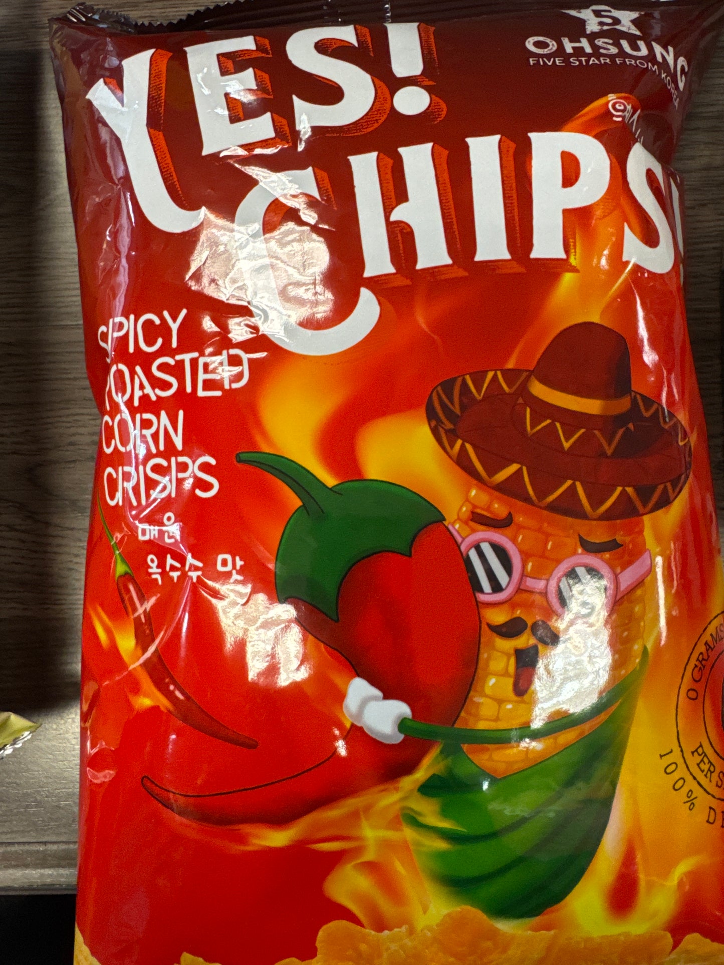 Yes! Chips Spicy Roasted Corn