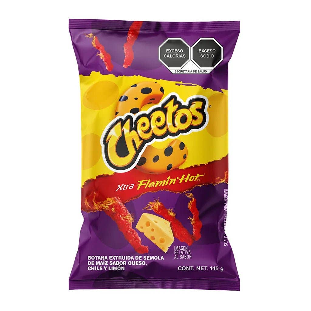 Cheetos Flamin' Hot Sabritas | Cheetos Picantes – Bulk 145 g