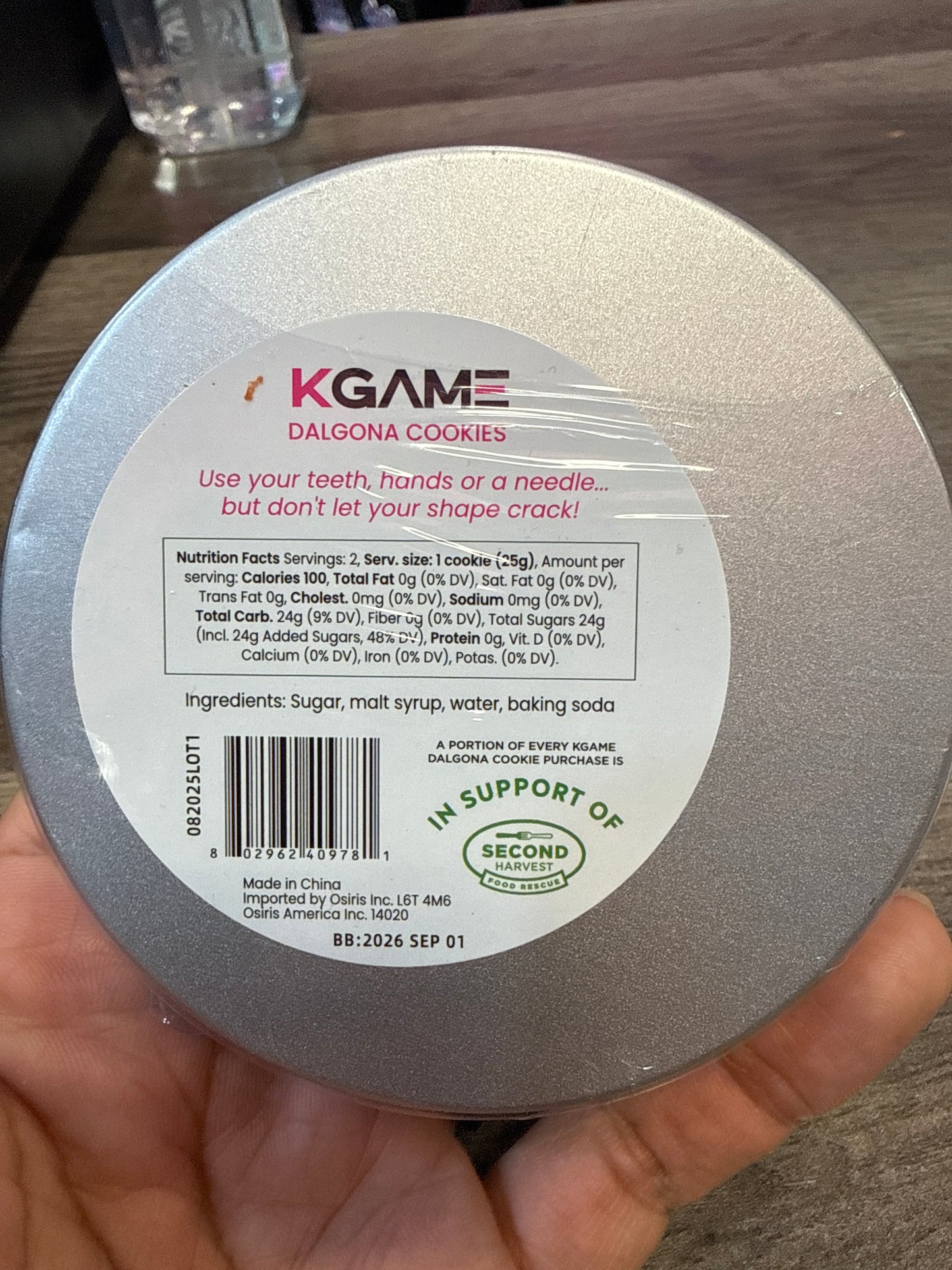 KGAME DALGONA COOKIES