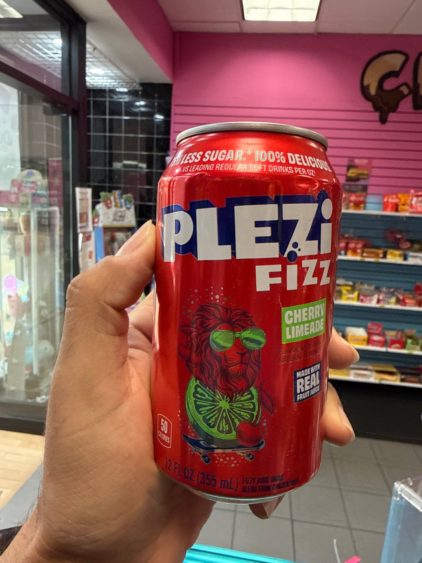 PLEZI FIZZ CHERRY LEMONADE