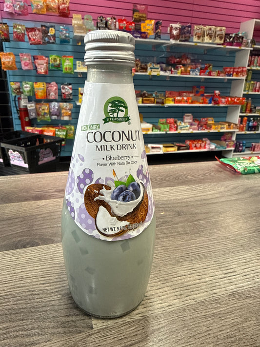 Coconut Milk Drink Blueberry
