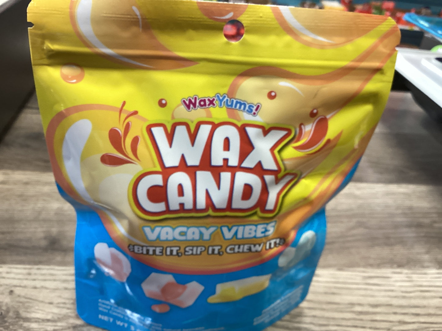 Wax candy