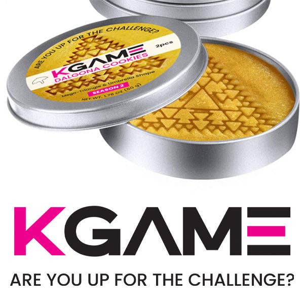 KGAME Dalgona Cookie Tin — Season 2 Challenge (30-PDQ)