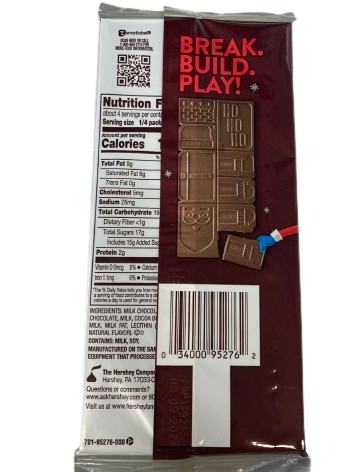 Hershey's Build A Santa Choc Bar 4oz