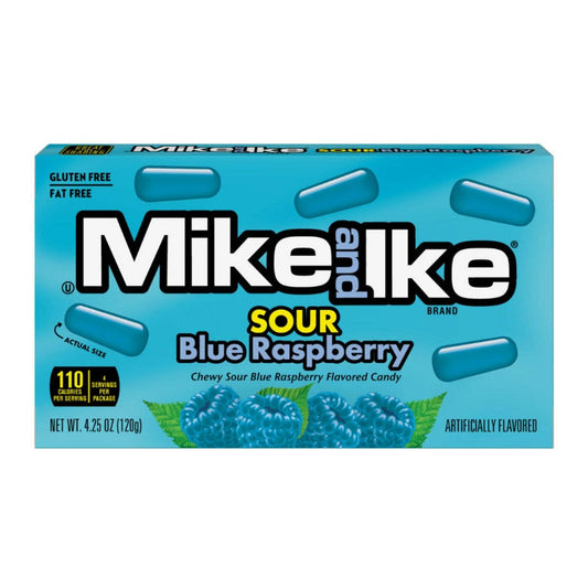 Mike and Ike Sour Blue Raspberry Theater Box 4.25oz