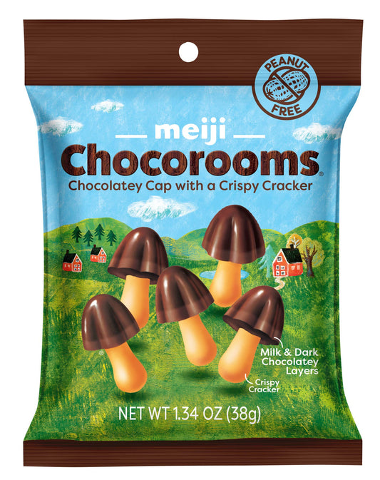 Meiji Chocorooms 1.34oz Bag