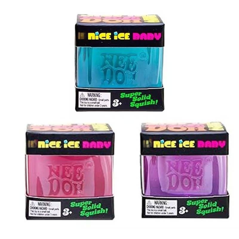 Nice Cube Jellyfish Squishy Sensory Stress Relief Toys in Box Squeeze Fidget Toy