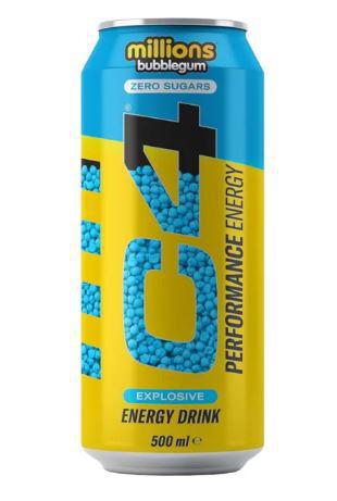 C4 ENERGY CARB MILLIONS BUBBLEGUM 500ML (UK)