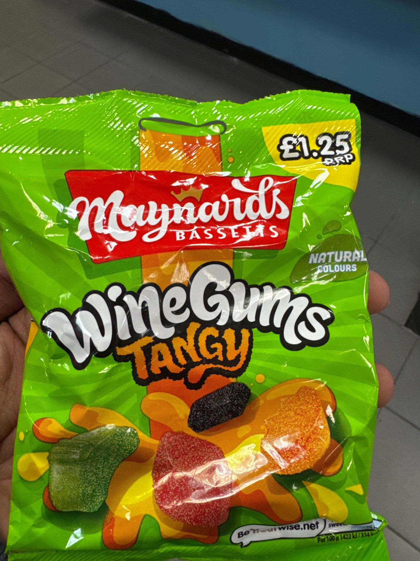 Maynards wine gums tangy