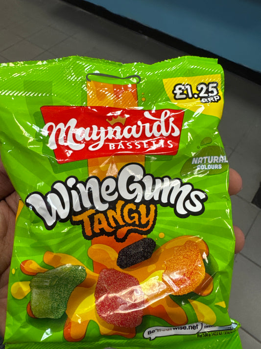 Maynards wine gums tangy