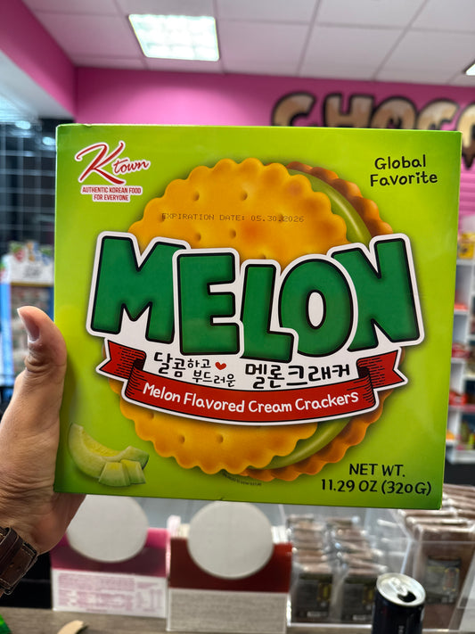 Ktown Melon Flavored Cream Crackers