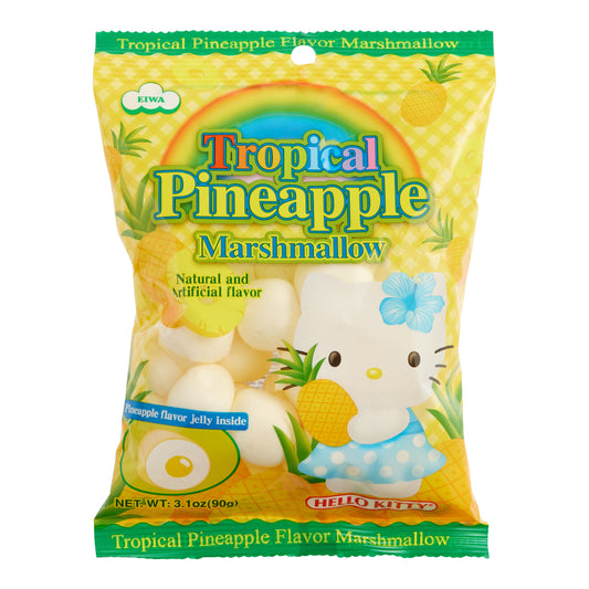 SANRIO HELLO KITTY TROPICAL PINEAPPLE MARSHMALLOW (CHINA)