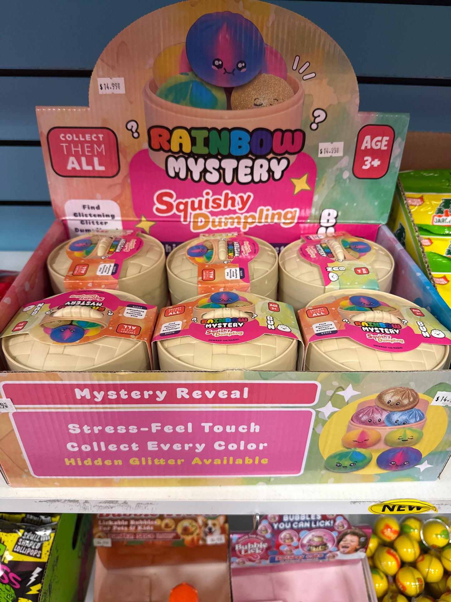 RAINBOW MYSTERY SQUISHY DUMPLING